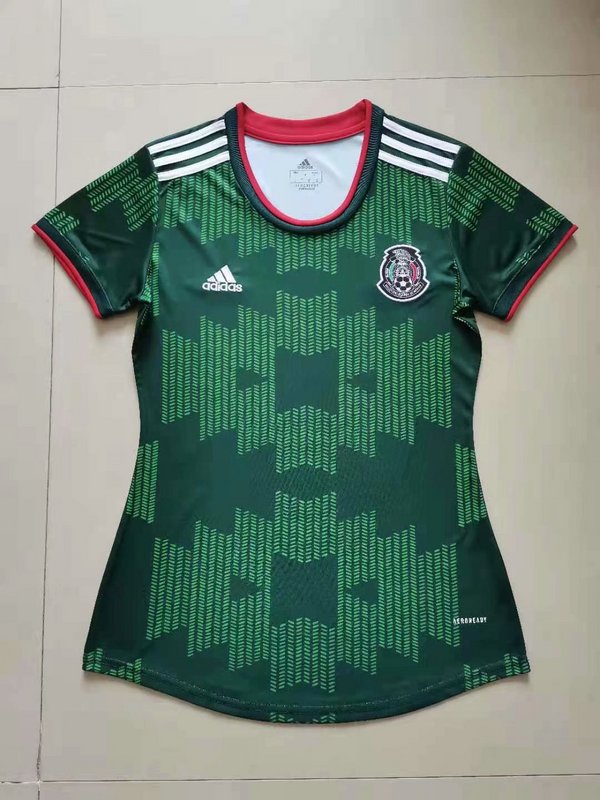AAA Quality Mexico Woman 20/21 Away Green Soccer Jersey